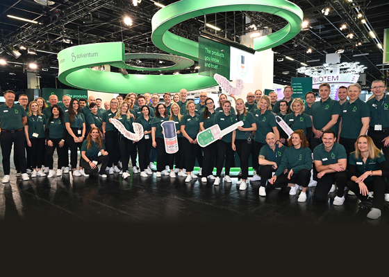 The Solventum Dental Solutions team at the International Dental Show 2025.